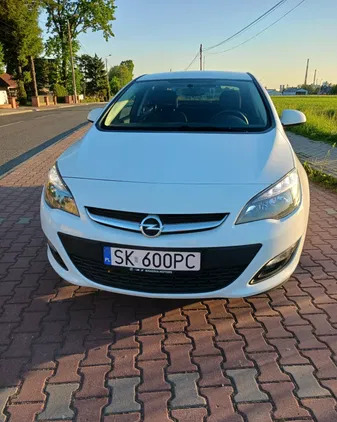 śląskie Opel Astra cena 46900 przebieg: 94500, rok produkcji 2018 z Tychy